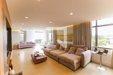Sala de apartamento à venda com 4 quartos, 217m² em Morumbi, São Paulo