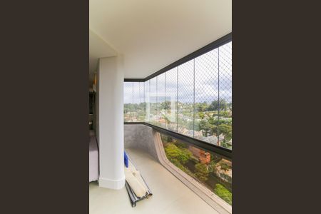 Varanda da Sala de apartamento à venda com 4 quartos, 217m² em Morumbi, São Paulo