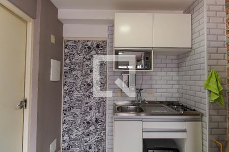 Sala/Cozinha de apartamento à venda com 1 quarto, 33m² em Brás, São Paulo