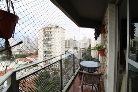 Varanda da sala  de apartamento à venda com 3 quartos, 116m² em Alto da Lapa, São Paulo