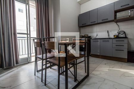 Sala de Jantar de apartamento à venda com 1 quarto, 44m² em Jardim Tupanci, Barueri