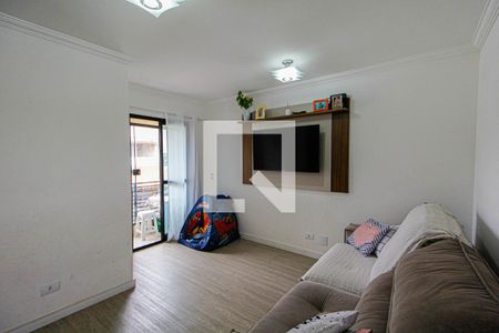 Sala de apartamento à venda com 2 quartos, 98m² em Vila Camilópolis, Santo André