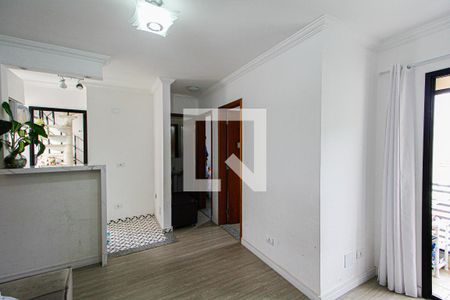 Sala de apartamento à venda com 2 quartos, 98m² em Vila Camilópolis, Santo André