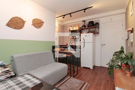 Sala de apartamento à venda com 1 quarto, 24m² em Vila Buarque, São Paulo