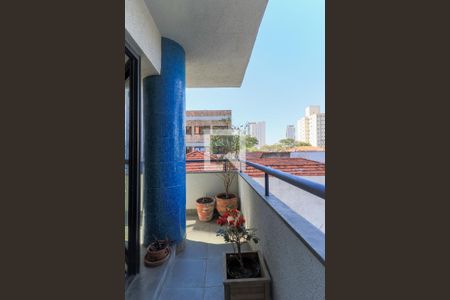 Varanda da Sala de apartamento à venda com 3 quartos, 120m² em Vila Congonhas, São Paulo