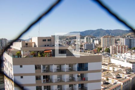 Varanda da Sala - Vista de apartamento à venda com 2 quartos, 80m² em Cachambi, Rio de Janeiro