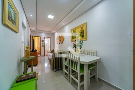 Sala de apartamento à venda com 2 quartos, 47m² em Vila Linda, Santo André
