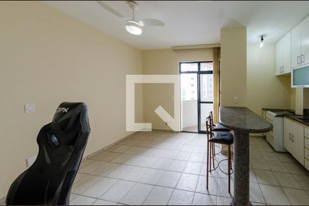 Sala de apartamento à venda com 1 quarto, 40m² em Estoril, Belo Horizonte