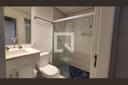 Banheiro da Suíte de apartamento à venda com 1 quarto, 72m² em Bosque, Campinas