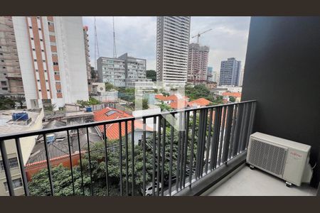 Sacada de kitnet/studio para alugar com 1 quarto, 27m² em Cerqueira César, São Paulo