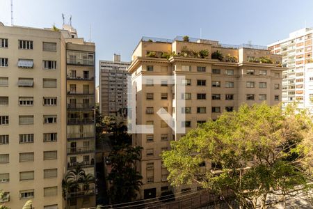 Vista da Sala de apartamento para alugar com 2 quartos, 108m² em Higienópolis, São Paulo