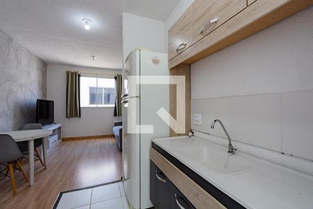 Cozinha de apartamento à venda com 2 quartos, 41m² em Rio Branco, Canoas