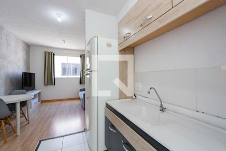 Cozinha de apartamento à venda com 2 quartos, 41m² em Rio Branco, Canoas