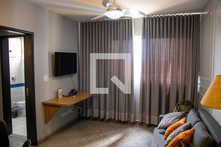 Sala de apartamento para alugar com 1 quarto, 36m² em Setor Central, Goiânia