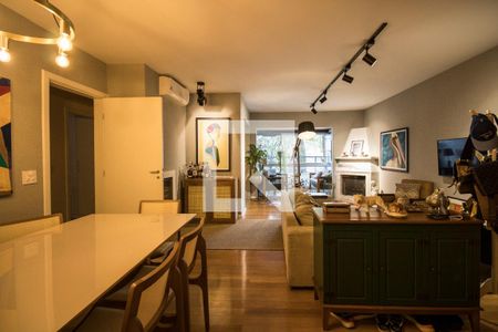 Sala de apartamento para alugar com 3 quartos, 129m² em Alto de Pinheiros, São Paulo