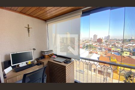 Varanda da Sala de apartamento à venda com 2 quartos, 72m² em Vila Regente Feijó, São Paulo