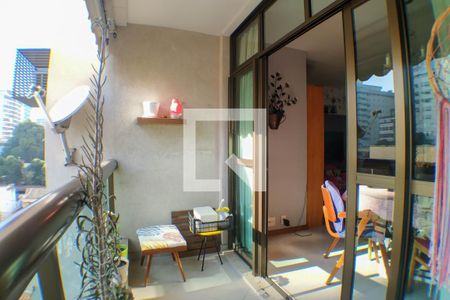 Varanda da Sala de apartamento à venda com 2 quartos, 71m² em Icaraí, Niterói