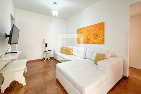 Sala de apartamento para alugar com 2 quartos, 84m² em Centro, Guarujá