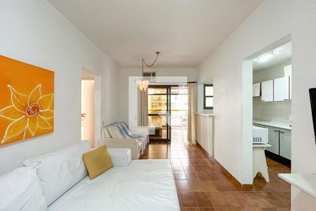 Sala de apartamento para alugar com 2 quartos, 84m² em Centro, Guarujá