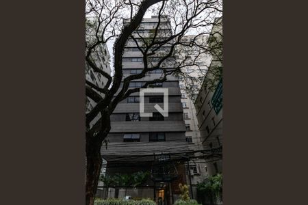 Fachada do Prédio de kitnet/studio para alugar com 1 quarto, 36m² em Jardim Paulista, São Paulo