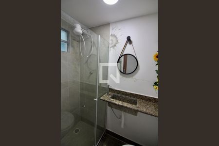 Banheiro socal de apartamento para alugar com 1 quarto, 43m² em Recreio dos Bandeirantes, Rio de Janeiro