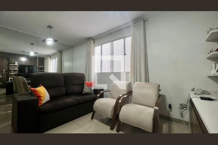 Sala de apartamento à venda com 3 quartos, 126m² em União, Belo Horizonte