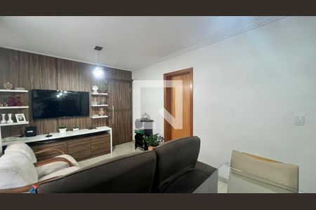 Sala de apartamento à venda com 3 quartos, 126m² em União, Belo Horizonte