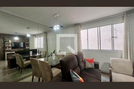 Sala de apartamento à venda com 3 quartos, 126m² em União, Belo Horizonte