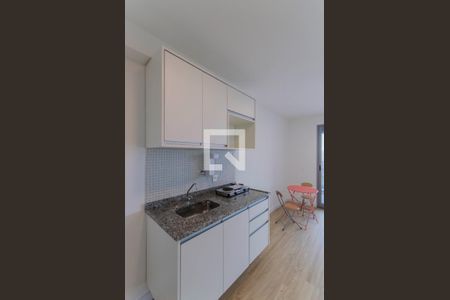 Cozinha de kitnet/studio à venda com 1 quarto, 36m² em Vila Firmiano Pinto, São Paulo