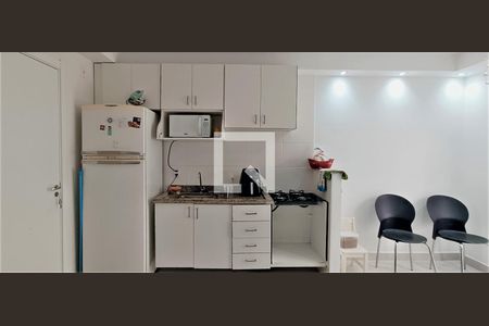 Sala/Cozinha de apartamento à venda com 2 quartos, 35m² em Barra Funda, São Paulo
