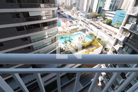 Vista da Varanda de kitnet/studio à venda com 1 quarto, 29m² em Vila Nova Conceição, São Paulo