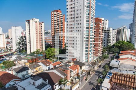 Vista da sala de apartamento à venda com 3 quartos, 110m² em Vila Mariana, São Paulo