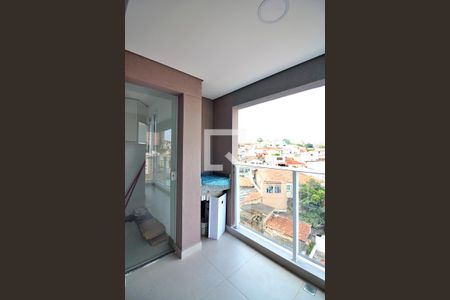 Sala Sacada  de apartamento à venda com 2 quartos, 57m² em Jardim Valdibia, São Bernardo do Campo