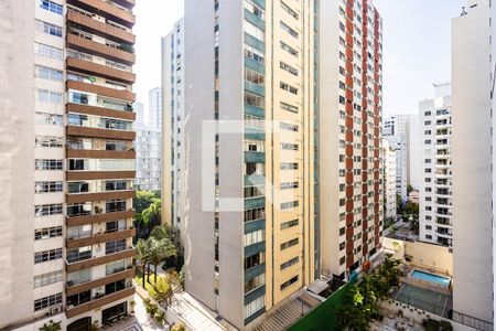 Varanda - Vista de apartamento para alugar com 1 quarto, 30m² em Jardim Paulista, São Paulo