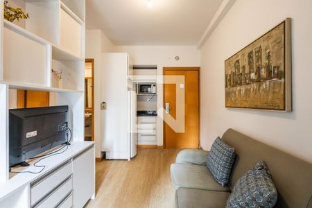 Sala de apartamento para alugar com 1 quarto, 30m² em Jardim Paulista, São Paulo