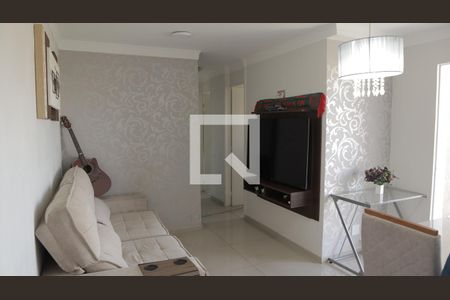 Sala de apartamento à venda com 2 quartos, 53m² em Jardim Ipaussurama, Campinas