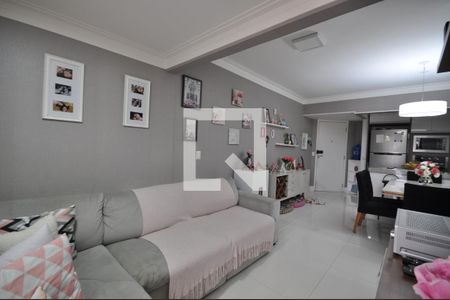 Sala de apartamento à venda com 3 quartos, 67m² em Vila Gustavo, São Paulo
