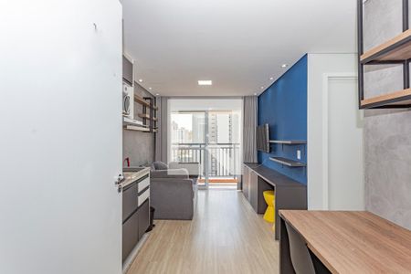 Cozinha de apartamento para alugar com 1 quarto, 32m² em Vila Mariana, São Paulo