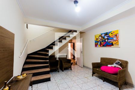 Sala de casa à venda com 2 quartos, 100m² em Vila Guiomar, Santo André