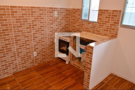 Cozinha de apartamento à venda com 1 quarto, 32m² em Tanque, Rio de Janeiro