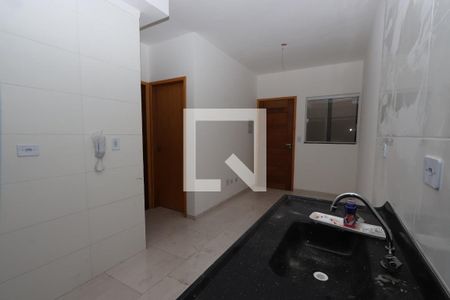 Cozinha de apartamento à venda com 2 quartos, 35m² em Vila Nhocuné, São Paulo