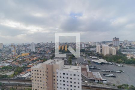 Vista da Sala de apartamento para alugar com 2 quartos, 42m² em Parque Arariba, São Paulo