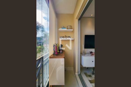 Varanda de apartamento à venda com 3 quartos, 65m² em Nova Petrópolis, São Bernardo do Campo