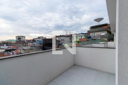 Varanda da Sala de apartamento à venda com 2 quartos, 45m² em Vila Nhocuné, São Paulo