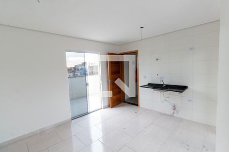Sala/Cozinha de apartamento à venda com 2 quartos, 45m² em Vila Nhocuné, São Paulo