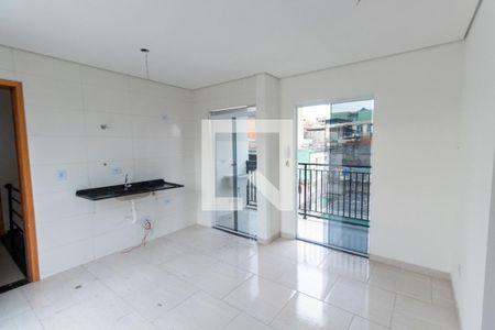 Sala/Cozinha de apartamento à venda com 2 quartos, 45m² em Vila Nhocuné, São Paulo