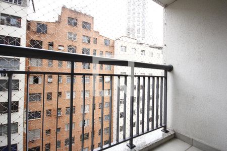 Varanda de apartamento à venda com 1 quarto, 34m² em Liberdade, São Paulo