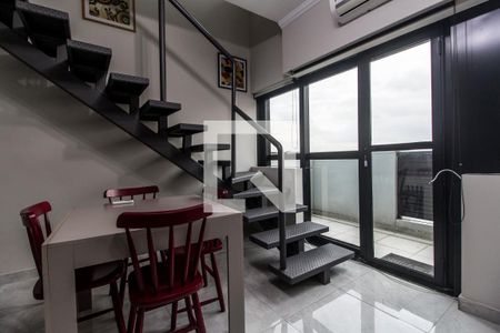 Sala de apartamento para alugar com 1 quarto, 46m² em Bethaville I, Barueri