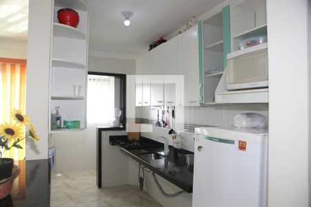 Cozinha de apartamento para alugar com 2 quartos, 74m² em Vila Caiçara, Praia Grande