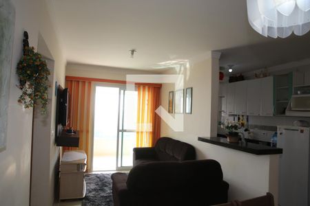 Sala de apartamento para alugar com 2 quartos, 74m² em Vila Caiçara, Praia Grande